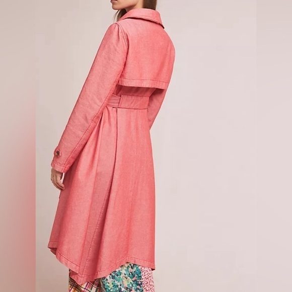 Anthropology Belted Elle Trench Coat | Size XS - Picture 4 of 11